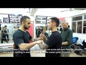 Wing Chun Shoulder correction by Chu Shong Tin